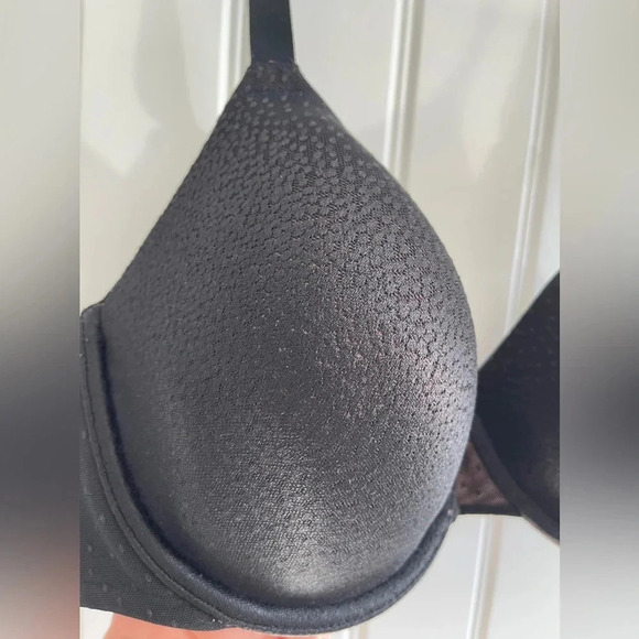 38C Wacoal Black Back Appeal T-Shirt Bra STYLE 853303 - Picture 6 of 9